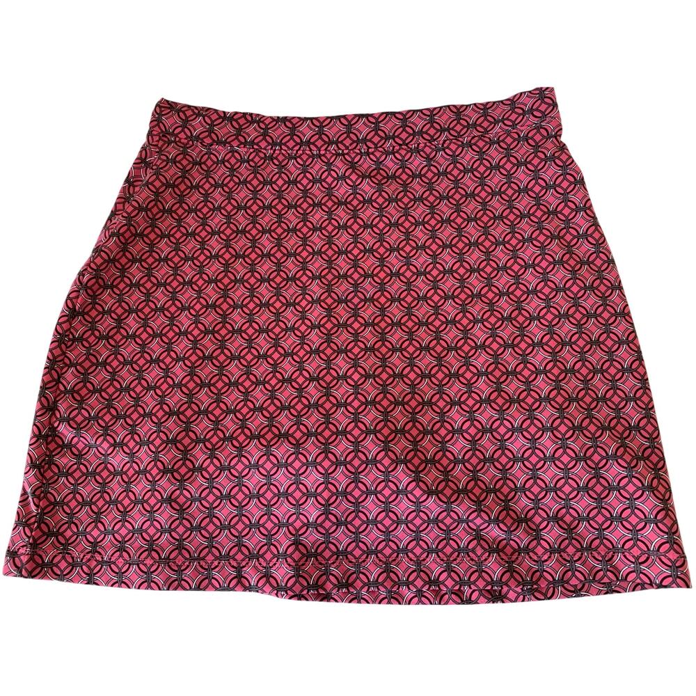 Tehama skort carbon tech size women's small pink & brown